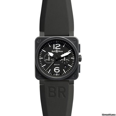 Bell & Ross BR 03-94 Chronographe Carbon NEU incl MWST mit Box + Papie watches