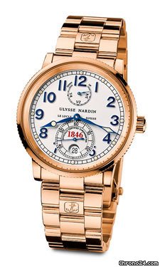 Ulysse Nardin Marine Chronometer 1846 Gold watches