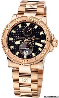 Ulysse Nardin Maxi Marine Diver Rose Gold watches