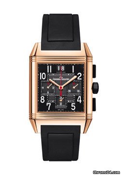 Jaeger-LeCoultre Reverso Squadra Chronograph GMT Black watches