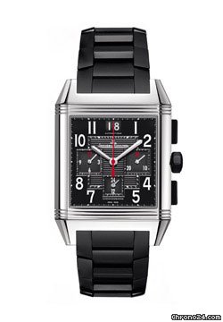 Jaeger-LeCoultre Reverso Squadra Chronograph GMT Black watches