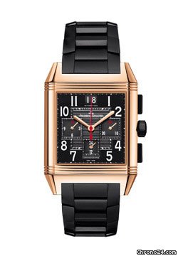 Jaeger-LeCoultre Reverso Squadra Chronograph GMT Black watches