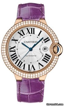 Cartier Ballon Bleu Pink Gold With Diamonds watches