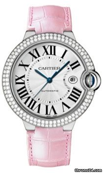 Cartier Ballon Bleu White Gold With Diamonds watches