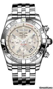Replica Breitling Chronomat B01 Stainless Steel Polished Bezel Watch