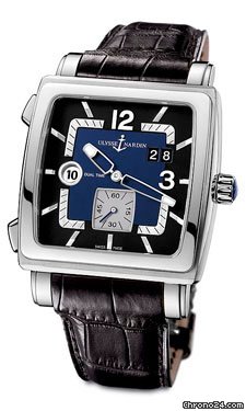 Ulysse Nardin Quadrato Dual Time Stainless Steel watches