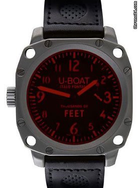 U-Boat Thousands Of Feet 50 Stainless Steel Matt watches