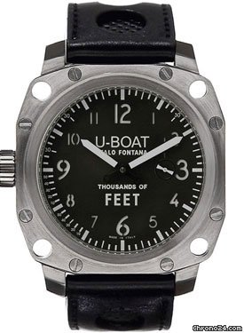 U-Boat Thousands Of Feet 50 Stainless Steel Polished watches