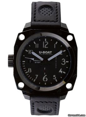 U-Boat Thousands Of Feet 43 Black Steel watches