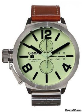 U-Boat Classico 45 Stainless Steel Chrongraph watches