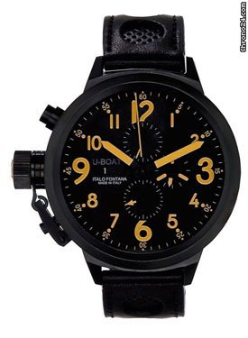 U-Boat Flightdeck Z 43 Black Steel Chronograph watches