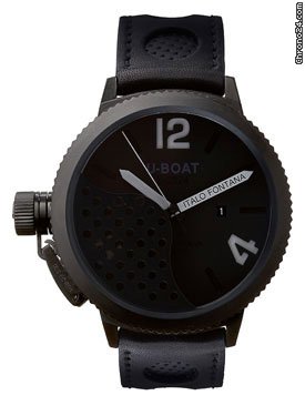 U-Boat Flightdeck Eclipse 50 Black Steel watches