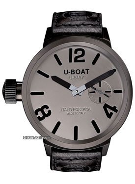 U-Boat Flightdeck 50 Black Steel watches