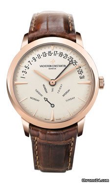 Vacheron Constantin Patrimony Contemporaine Retrograde Day and Date watches