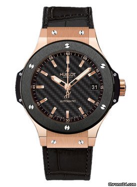 Hublot Big Bang 38mm Automatic Red Gold And Ceramic watches