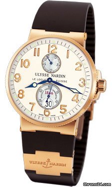 Ulysse Nardin Maxi Marine Chronometer 1846 Gold watches