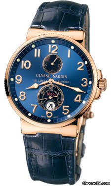 Ulysse Nardin Maxi Marine Chronometer 1846 Gold watches