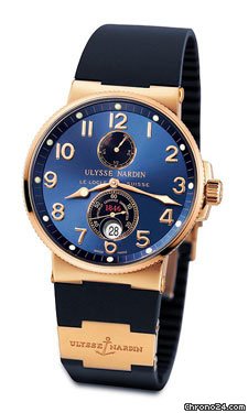 Ulysse Nardin Maxi Marine Chronometer 1846 Gold watches