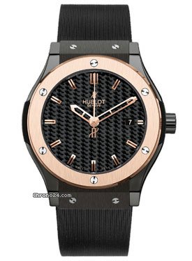 Hublot Classic Fusion 42mm Ceramic And Red Gold watches