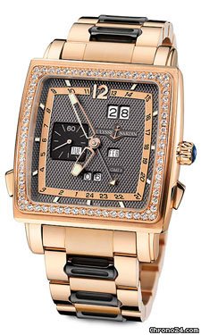 Ulysse Nardin Quadrato Dual Time Perpetual Rose Gold watches