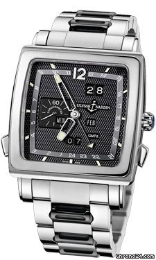 Ulysse Nardin Quadrato Dual Time Perpetual White Gold watches