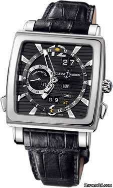 Ulysse Nardin Quadrato Dual Time Perpetual White Gold watches