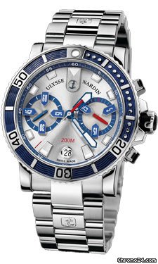 Ulysse Nardin Maxi Marine Diver Chronograph Steel watches