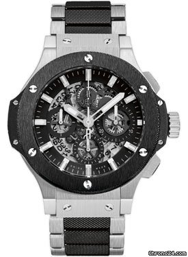 Hublot Big Bang 44mm Aero Bang Stainless Steel And Ceramic watches