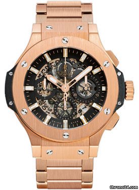 Hublot Big Bang 44mm Aero Bang Red Gold watches