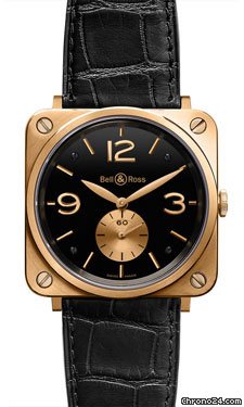 Bell & Ross BR-S Mechanical Gold watches