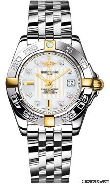 Breitling Galactic 32 Two-Tone watches