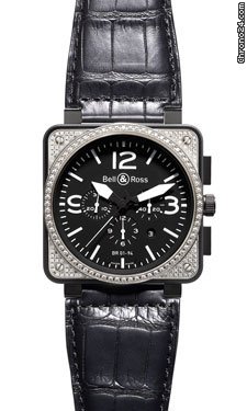 Bell & Ross BR 01-94 Chronograph Diamonds watches