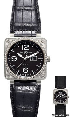 Bell & Ross BR 01-96 Automatic Big Date Diamonds watches