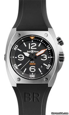 Bell & Ross BR 02-92 Automatic Stainless Steel watches