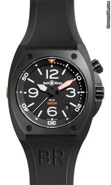 Bell & Ross BR 02-92 Automatic Carbon watches