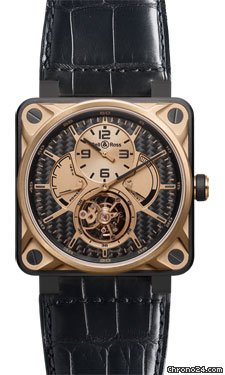 Bell & Ross BR 01 Tourbillon Gold watches