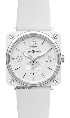 Bell & Ross BR-S Quartz White Ceramic watches