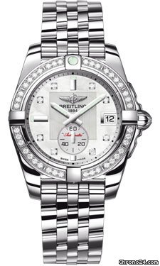 Breitling Galactic 36 Automantic Stainless Steel With Diamonds watches