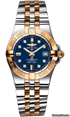 Breitling Galactic 30 Steel and Rose Gold watches