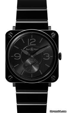 Bell & Ross BR-S Quartz Black Ceramic Phantom watches