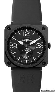 Bell & Ross BR-S Quartz Black Ceramic watches