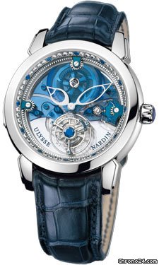 Replica Ulysse Nardin Tourbillon Royal Blue Watch