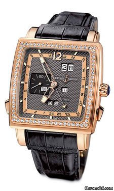 Ulysse Nardin Quadrato Dual Time Perpetual Rose Gold watches