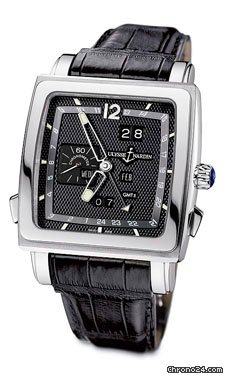 Ulysse Nardin Quadrato Dual Time Perpetual White Gold watches
