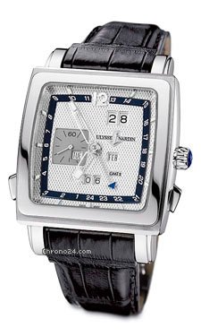 Ulysse Nardin Quadrato Dual Time Perpetual White Gold watches