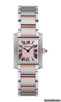 Cartier Tank Francaise Small Steel And Gold watches