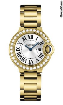 Cartier Ballon Bleu Yellow Gold With Diamonds watches