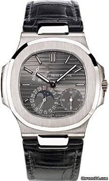 Patek Philippe Nautilus Mens White Gold watches