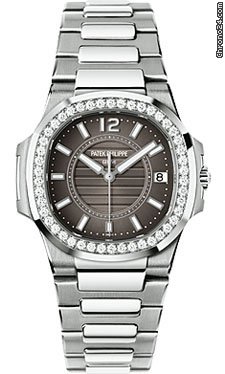 Patek Philippe Nautilus Ladies White Gold watches