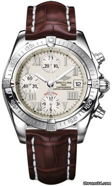 Breitling Chrono Cockpit Stainless Steel watches